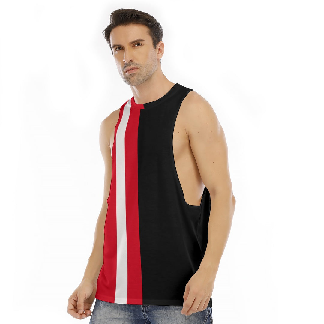 Animated Life O-neck Long Tank Top