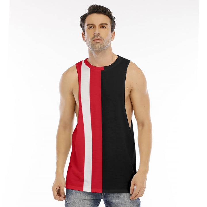 Animated Life O-neck Long Tank Top