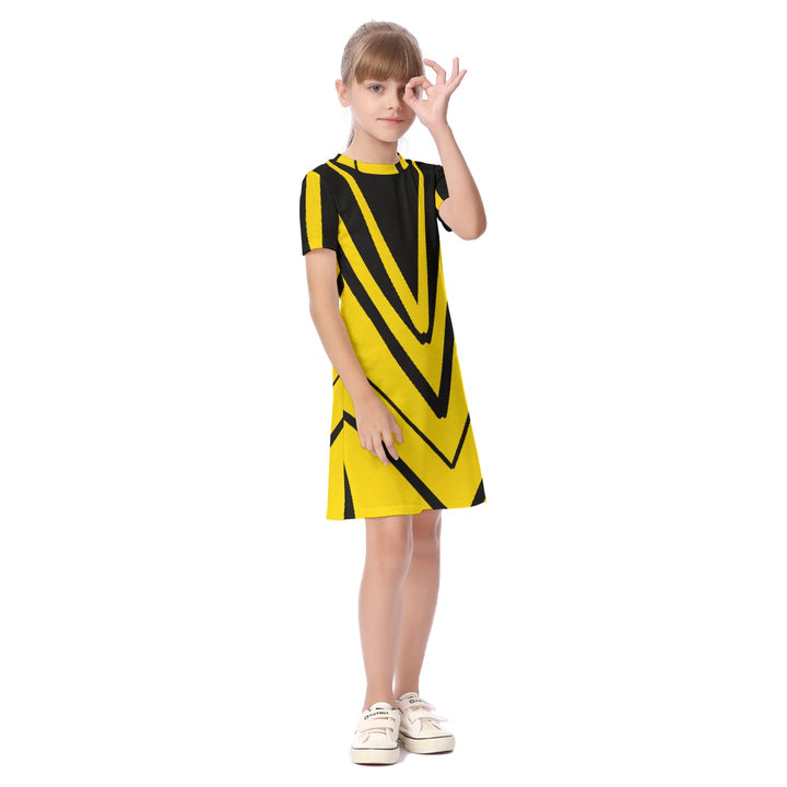 Crooked Smiles Club Kid's Short Sleeve Dress