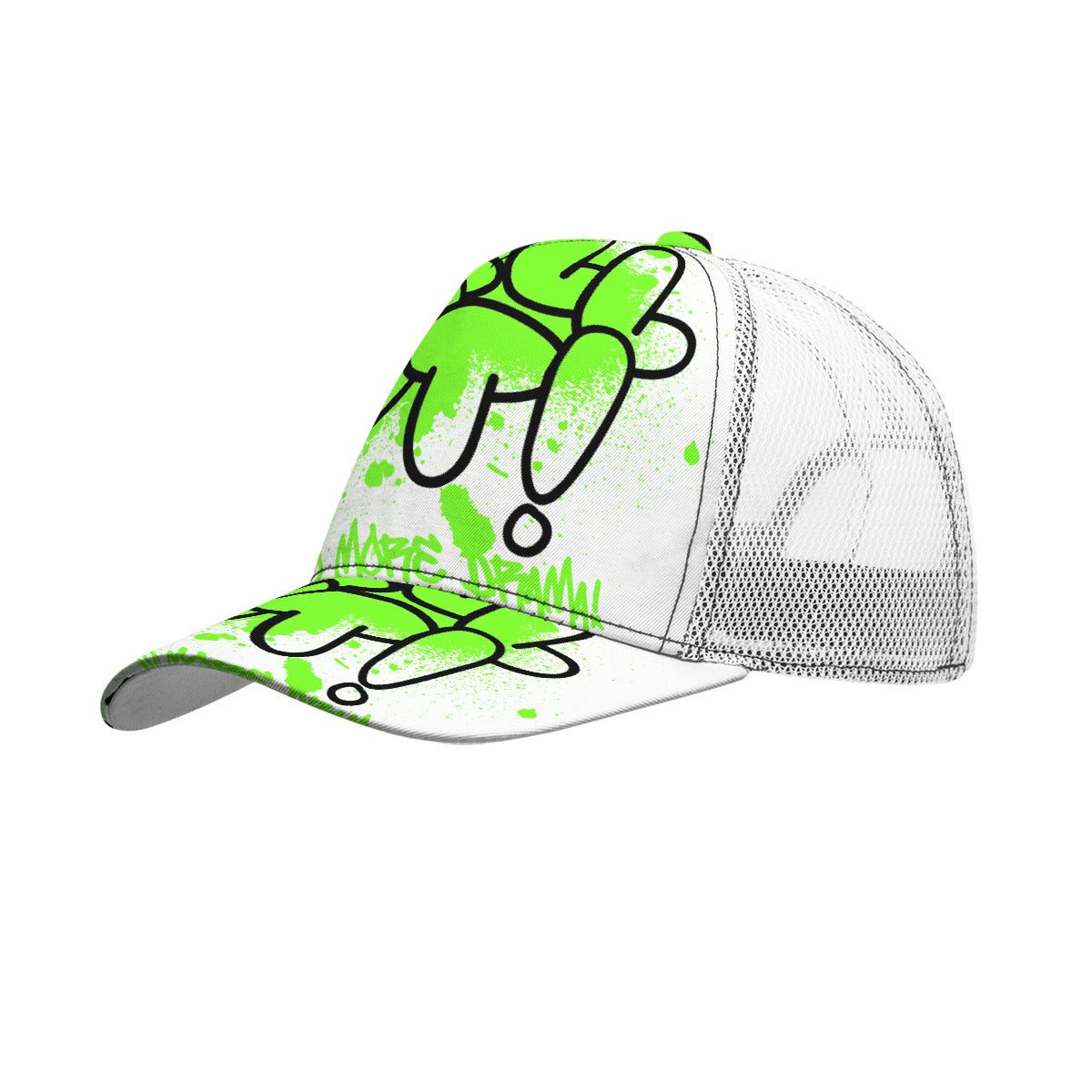 Sharp Light Peaked Mesh Cap With Box