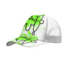 Sharp Light Peaked Mesh Cap With Box