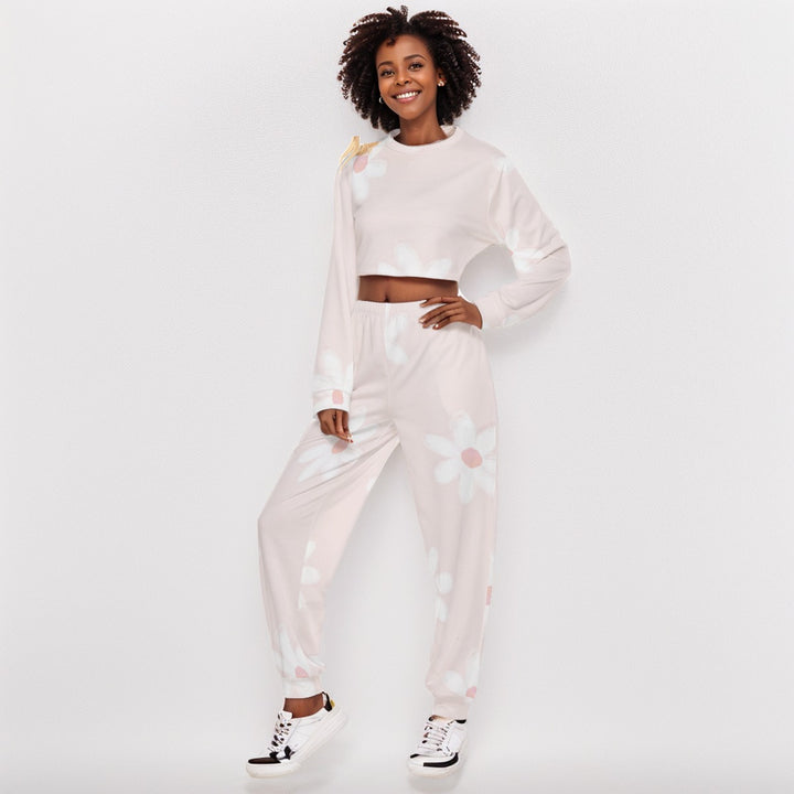 Sweet Side Cropped Sweat Set