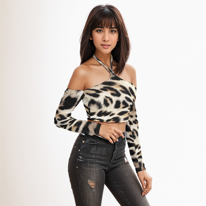 Streets of Tokyo Halter Lace-up Top