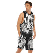 Spooky SZN Sleeveless Vest And Shorts Set