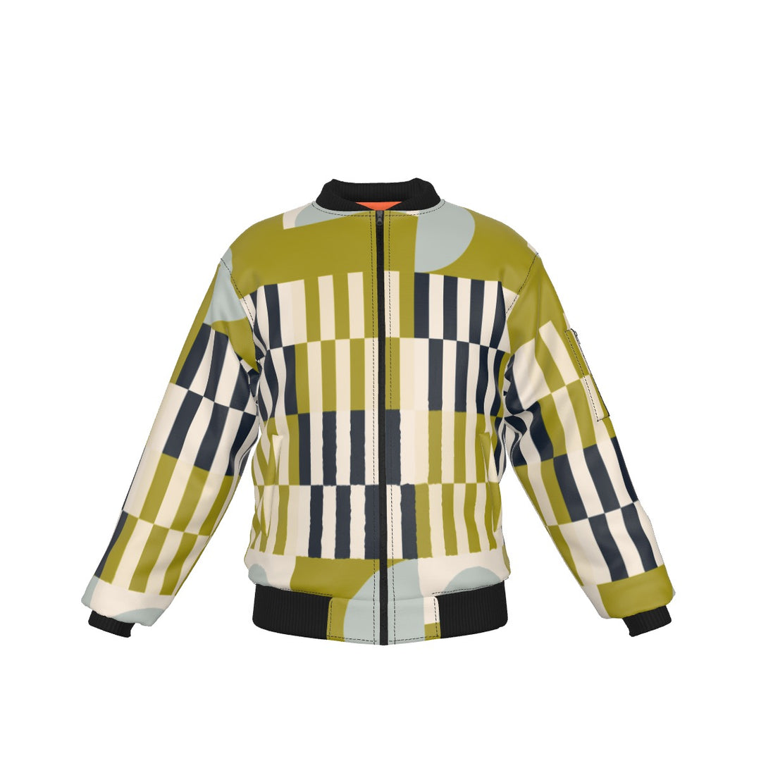 Sharp Light Bomber Jacket