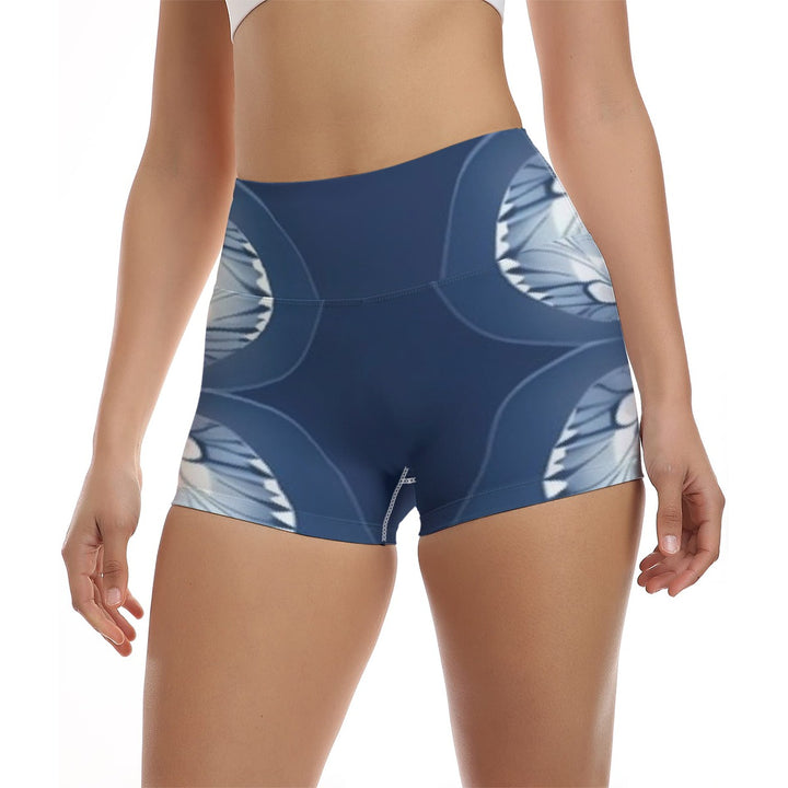 Into The Cold Women's Ultra-Short Yoga Shorts