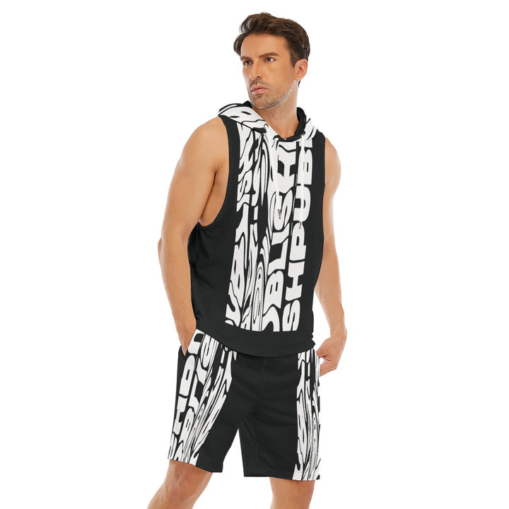 NAStech Sleeveless Vest And Shorts Set