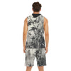 Streets of Tokyo Sleeveless Vest And Shorts Set