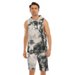 Streets of Tokyo Sleeveless Vest And Shorts Set