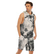 Streets of Tokyo Sleeveless Vest And Shorts Set