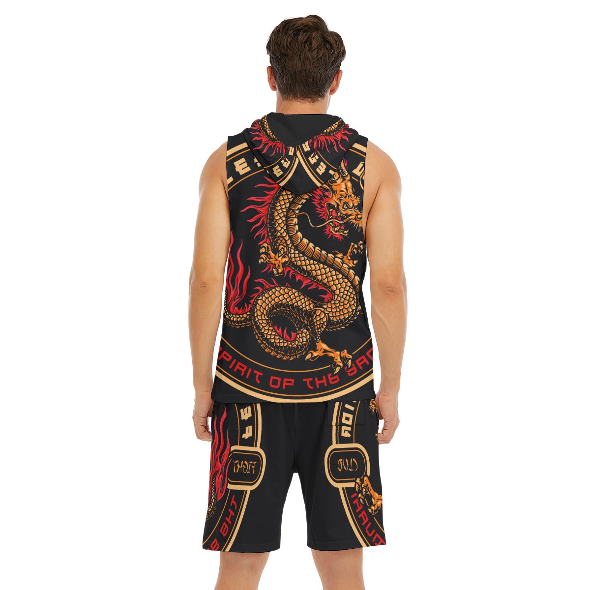 Streets of Tokyo Sleeveless Vest And Shorts Set