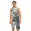 Streets of Tokyo Sleeveless Vest And Shorts Set