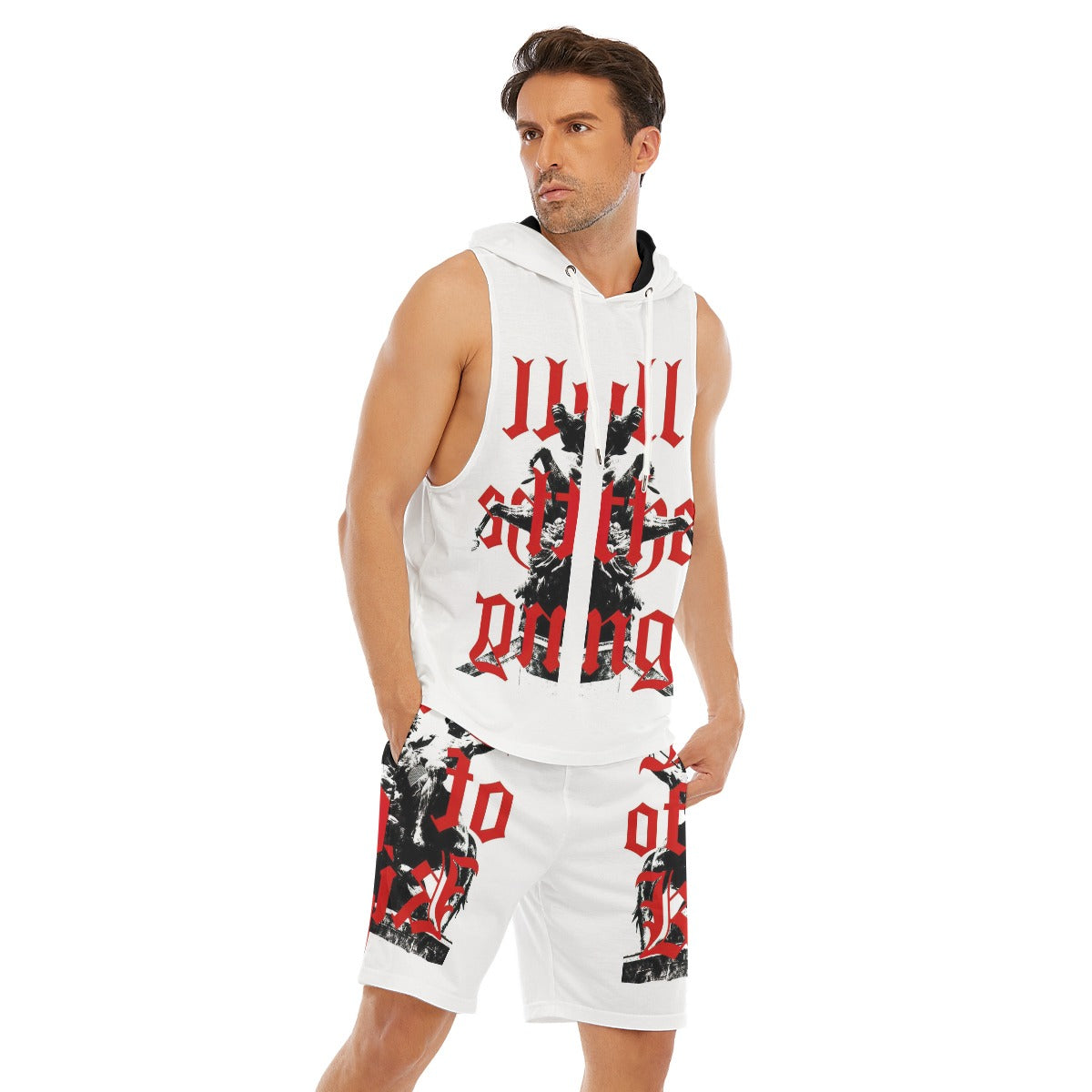 Rogue Sleeveless Vest And Shorts Set