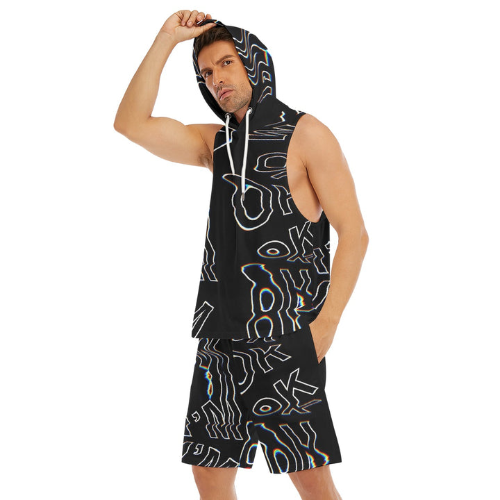 NAStech Sleeveless Vest And Shorts Set