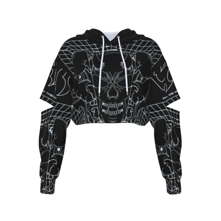 Rogue Heavy Fleece Hoodie With Hollow Out Sleeve