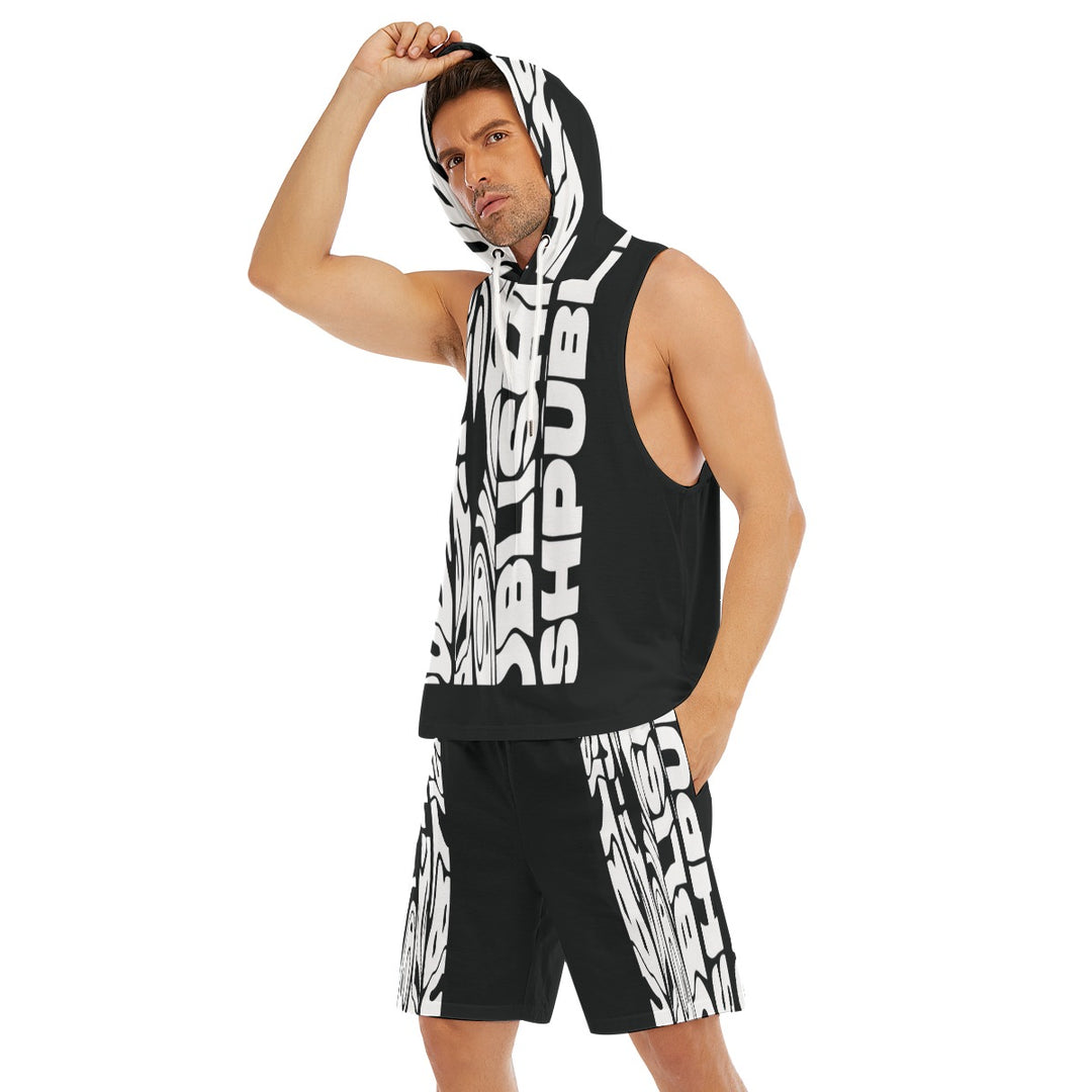 NAStech Sleeveless Vest And Shorts Set