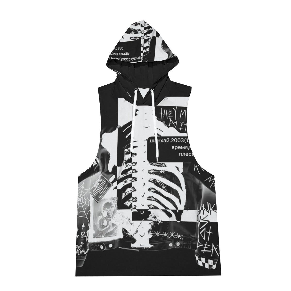 Spooky SZN Sleeveless Vest And Shorts Set