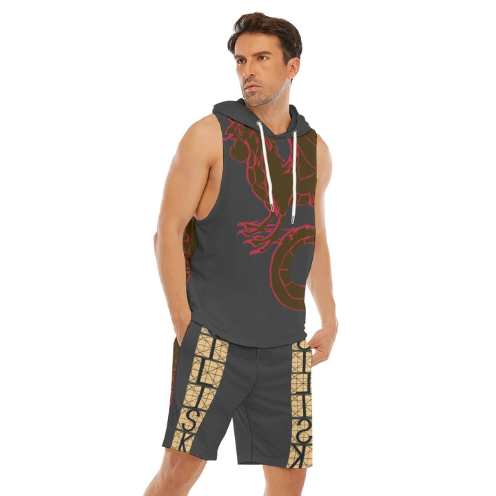 Rogue Sleeveless Vest And Shorts Set