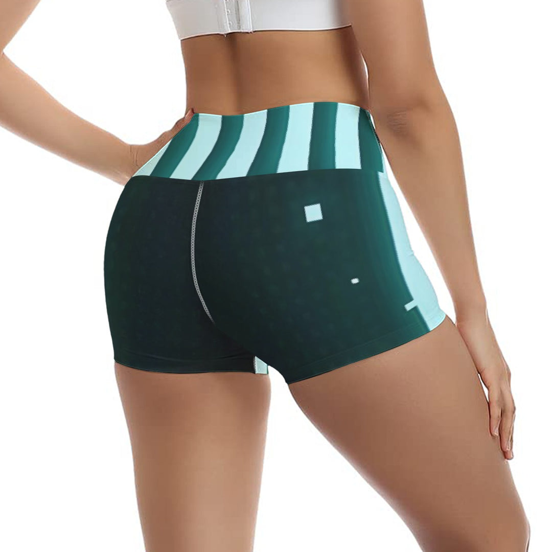 Sharp Light Women's Ultra-Short Yoga Shorts