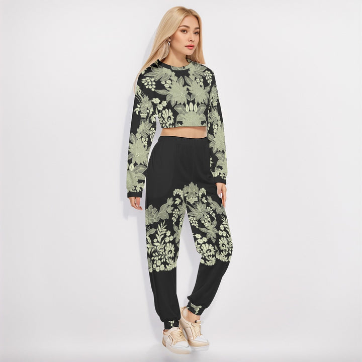 Sweet Side Cropped Sweat Set