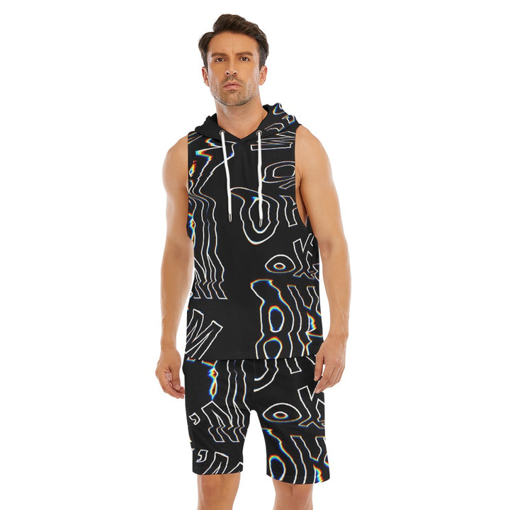 NAStech Sleeveless Vest And Shorts Set