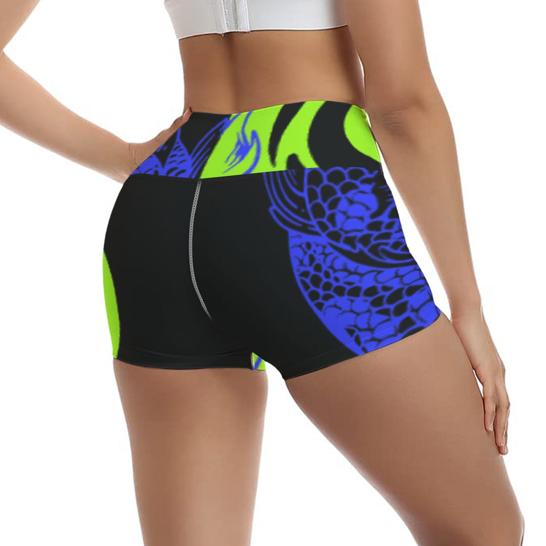 Sharp Light Women's Ultra-Short Yoga Shorts