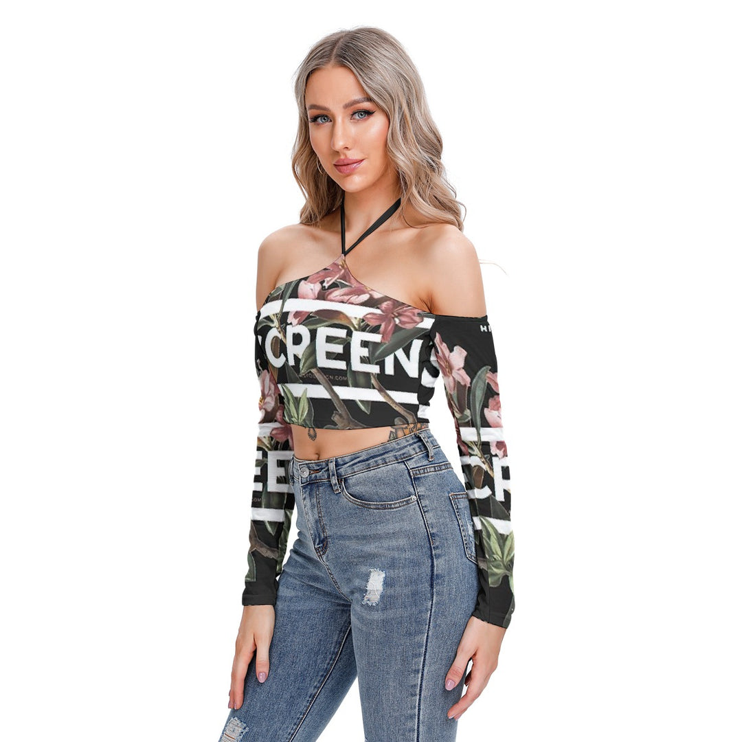 Streets of Tokyo Halter Lace-up Top