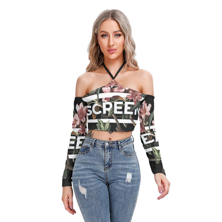 Streets of Tokyo Halter Lace-up Top