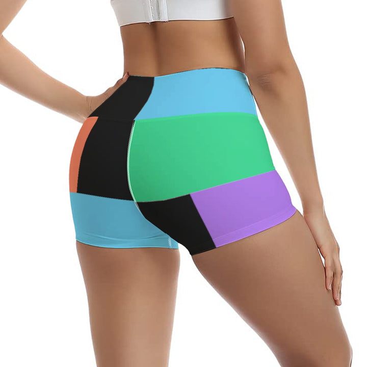 Sharp Light Women's Ultra-Short Yoga Shorts