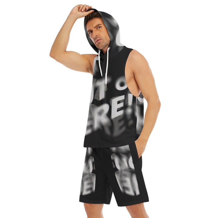 NAStech Sleeveless Vest And Shorts Set