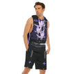 Sharp Light Sleeveless Vest And Shorts Set