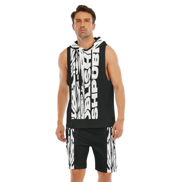 NAStech Sleeveless Vest And Shorts Set