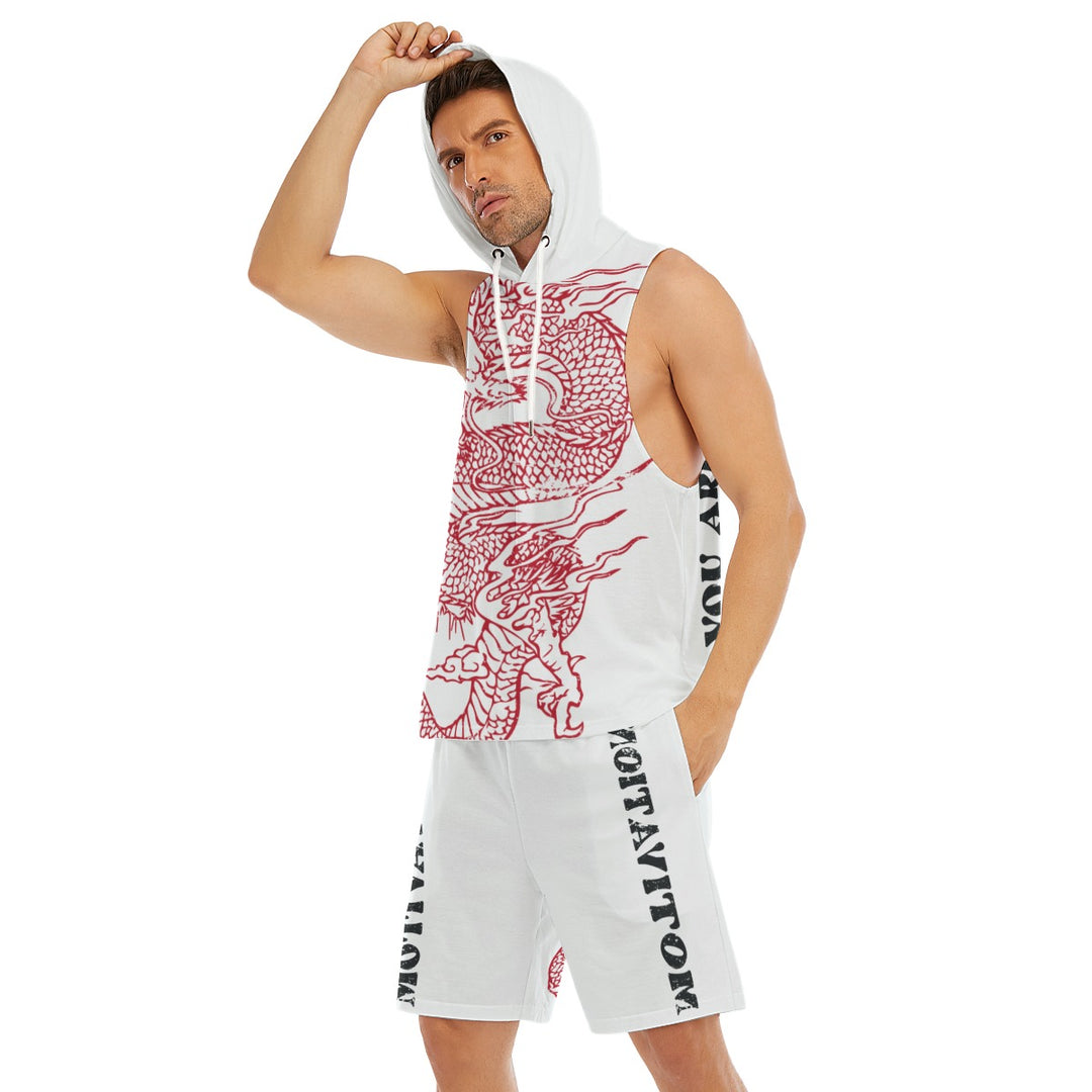 Streets of Tokyo Sleeveless Vest And Shorts Set