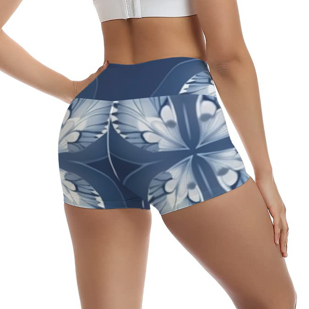 Into The Cold Women's Ultra-Short Yoga Shorts