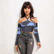 Rogue Halter Lace-up Top