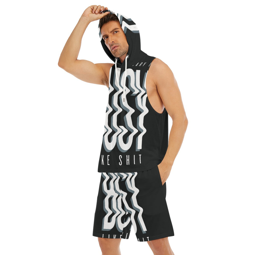 NAStech Sleeveless Vest And Shorts Set