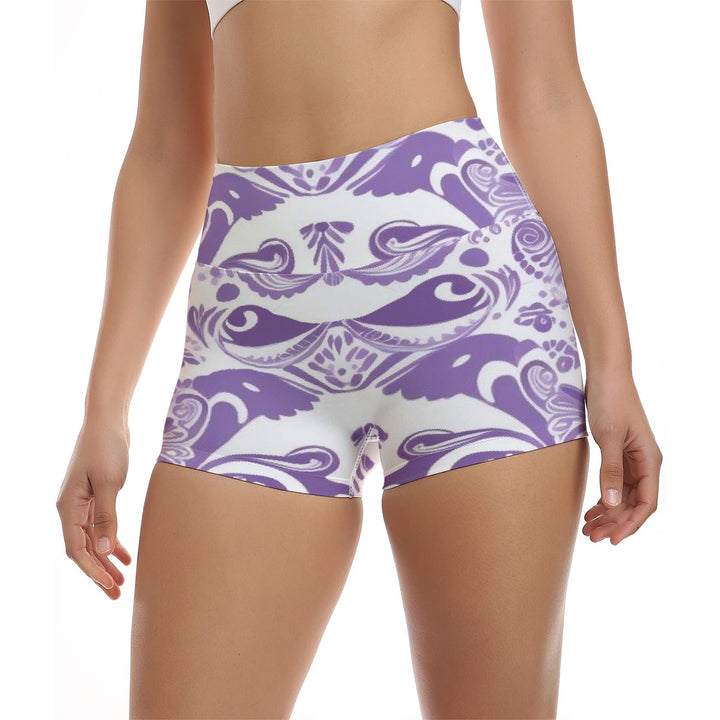 Sweet Side Women's Ultra-Short Yoga Shorts