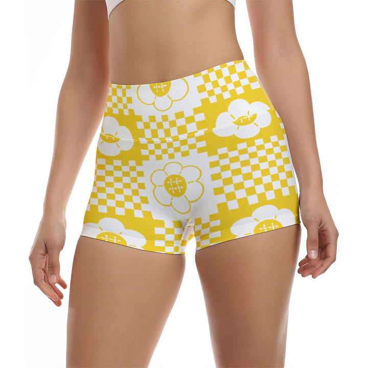 Sweet Side Women's Ultra-Short Yoga Shorts