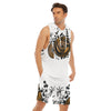 Streets of Tokyo Sleeveless Vest And Shorts Set