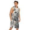 Streets of Tokyo Sleeveless Vest And Shorts Set