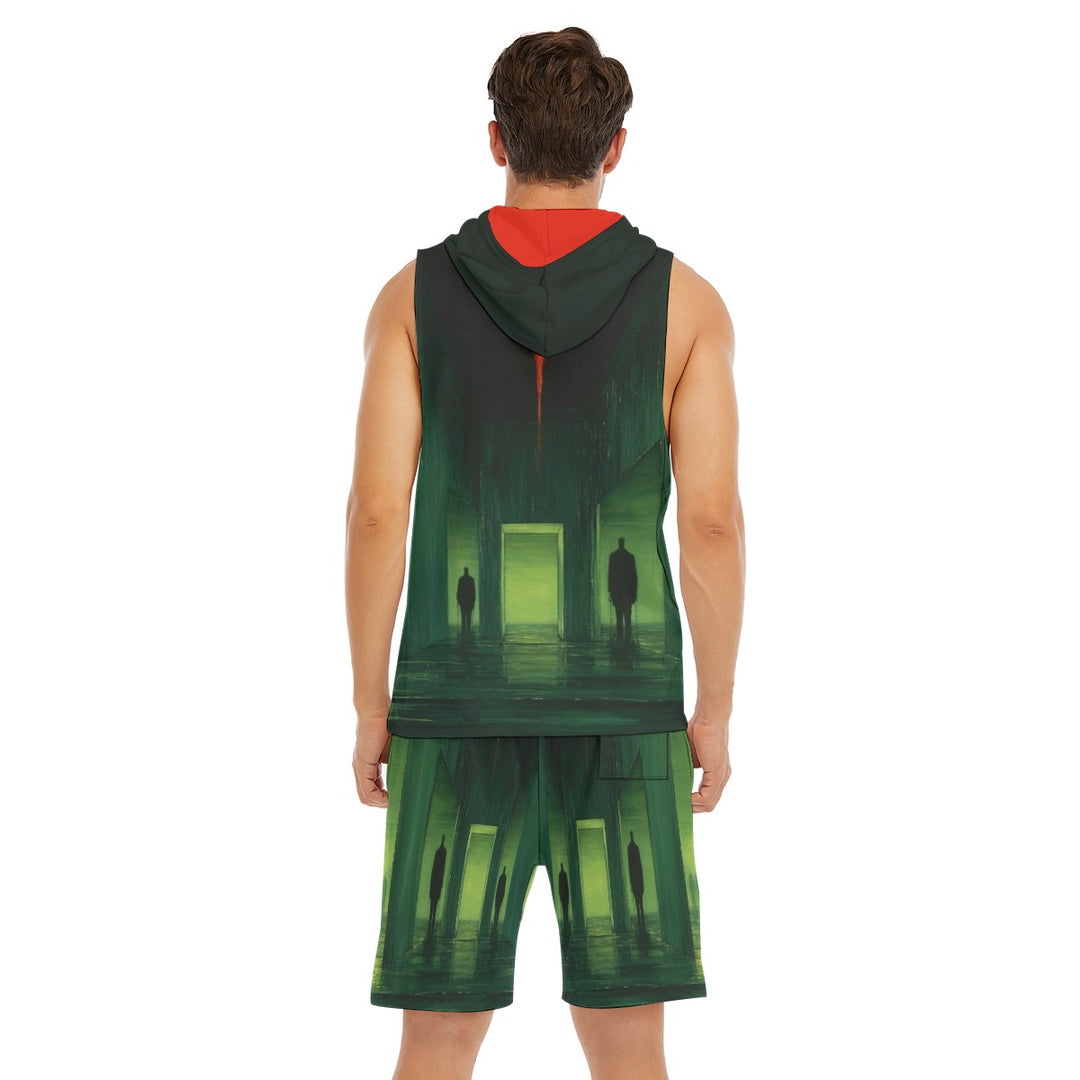 Spooky SZN Sleeveless Vest And Shorts Set