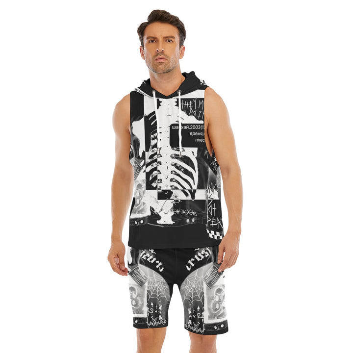 Spooky SZN Sleeveless Vest And Shorts Set