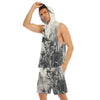 Streets of Tokyo Sleeveless Vest And Shorts Set