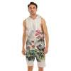 Streets of Tokyo Sleeveless Vest And Shorts Set