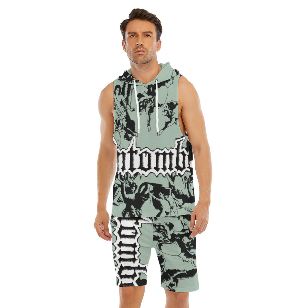 Rogue Sleeveless Vest And Shorts Set