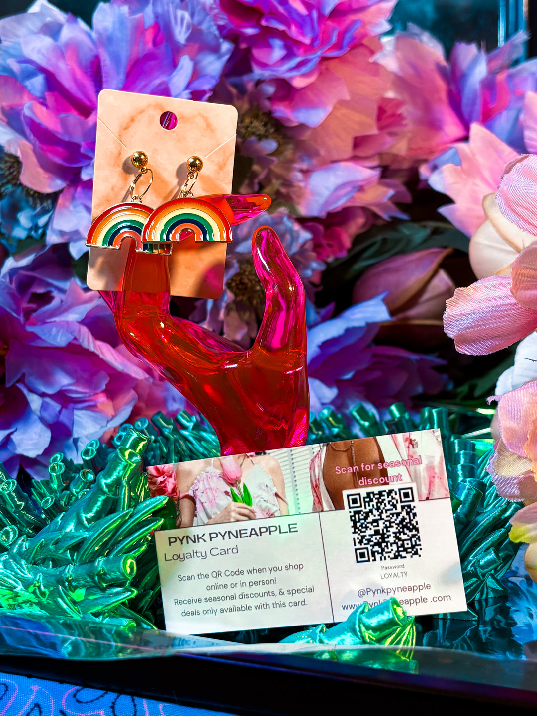 🌈✨ LAST PAIR – Handmade Pride Rainbow Earrings ✨🌈