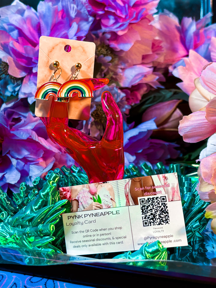 🌈✨ LAST PAIR – Handmade Pride Rainbow Earrings ✨🌈