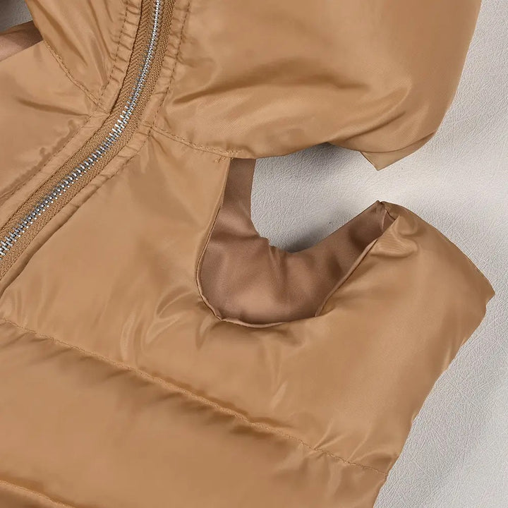NAStech Cut out Puffer Top