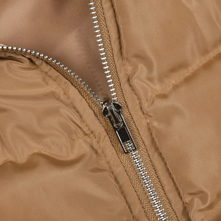 NAStech Cut out Puffer Top