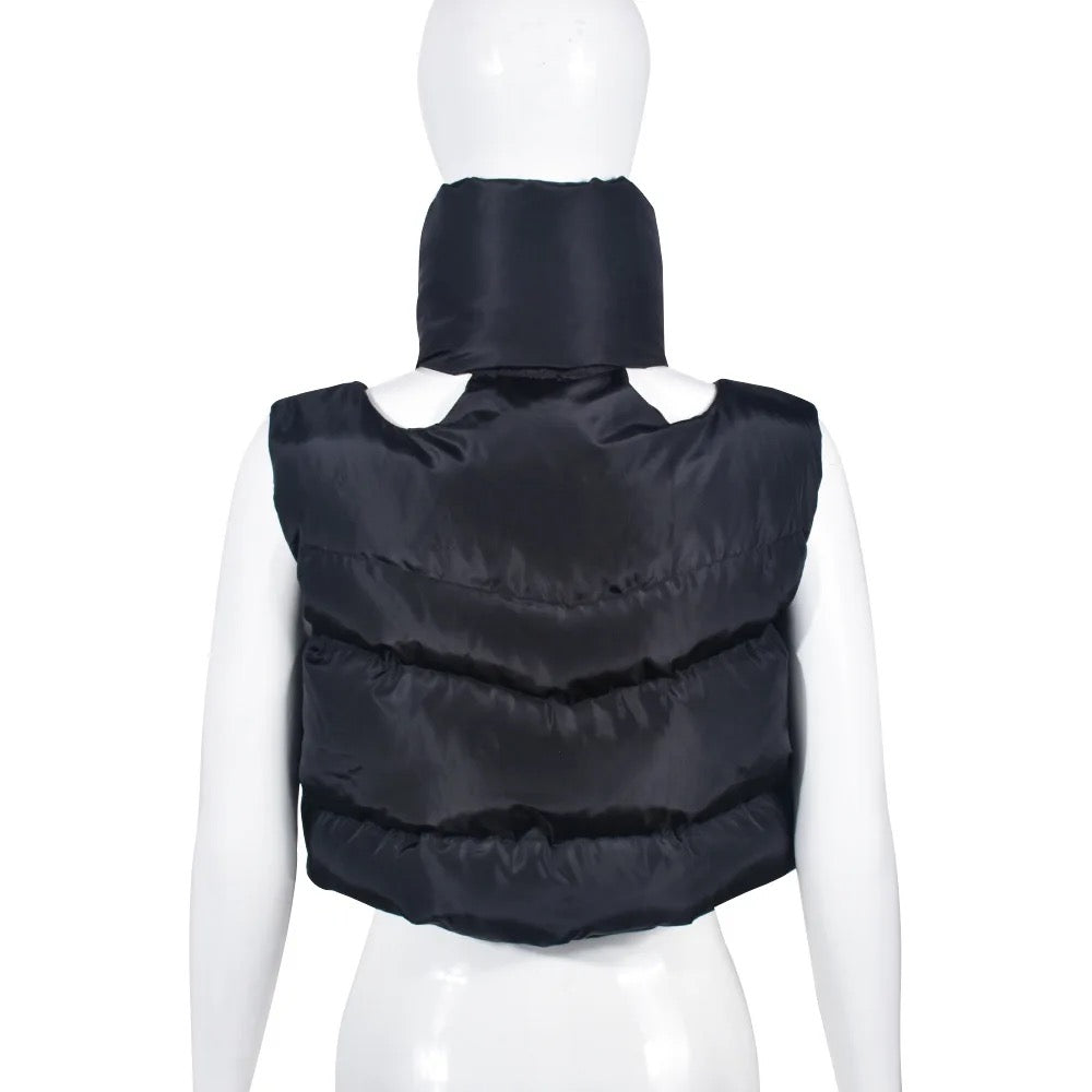 NAStech Cut out Puffer Top